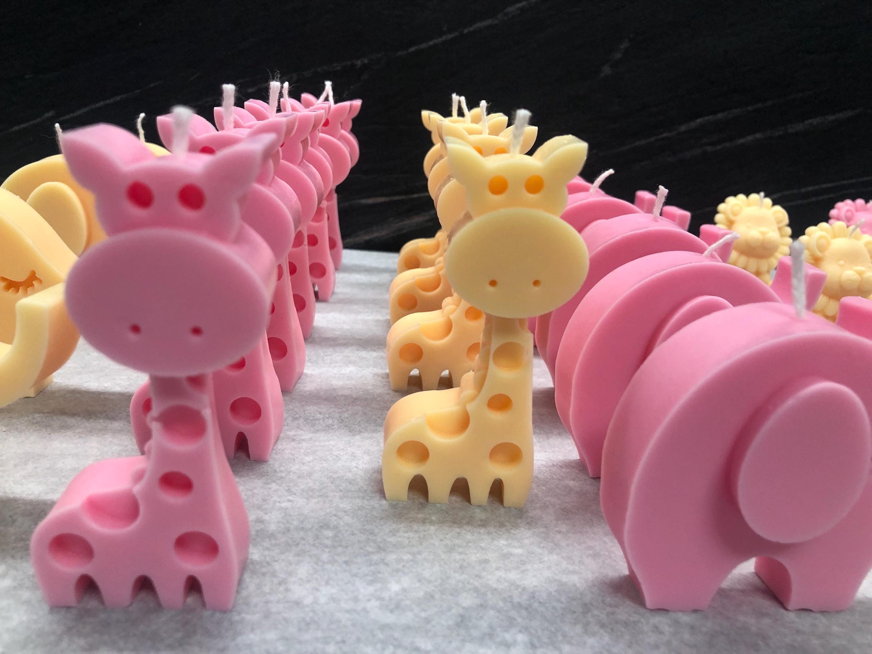 CANDELA "GIRAFFA" PROFUMATA, senza confezione