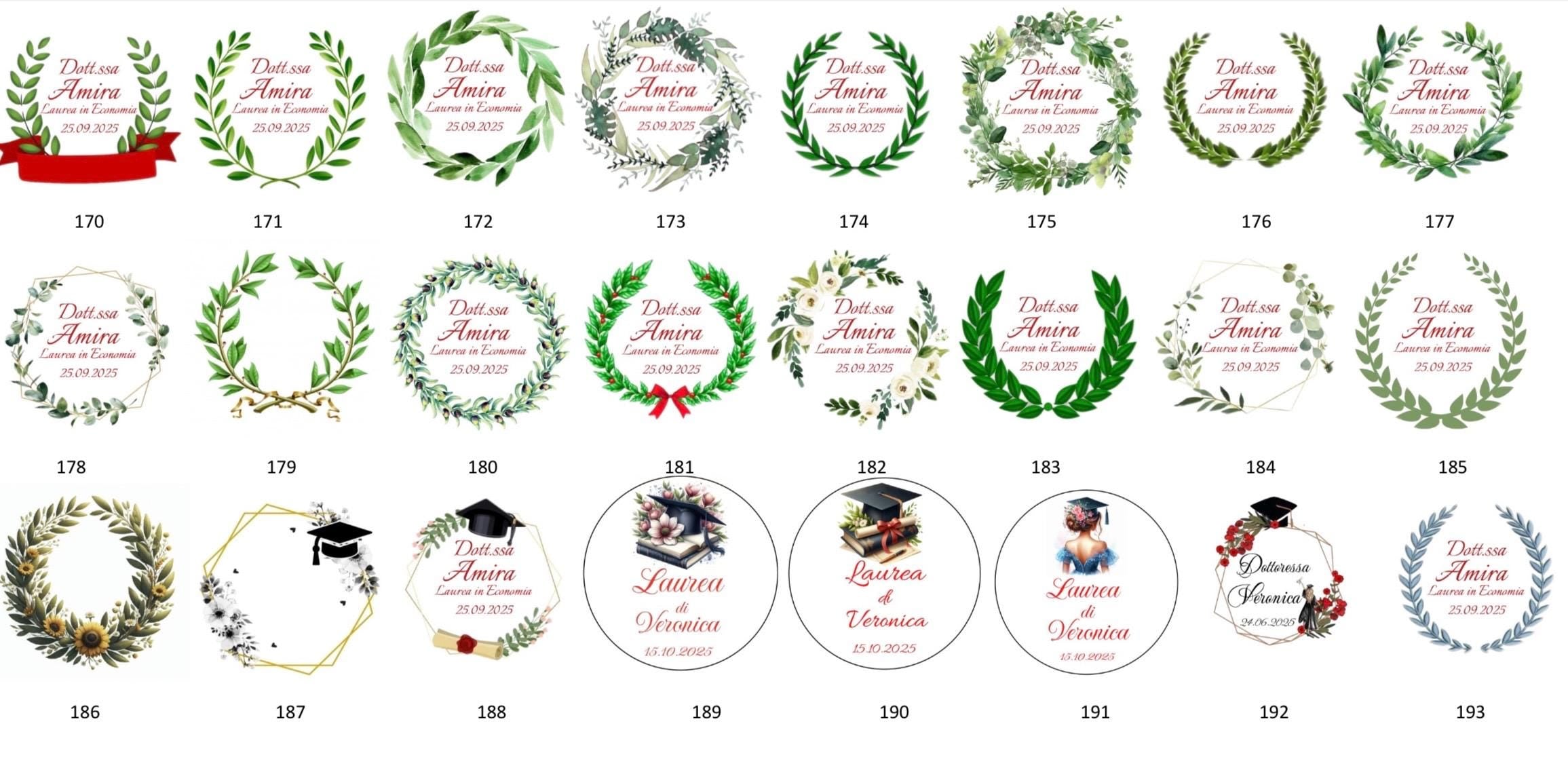 BOUGIE CHOUETTE INODORE avec boîte et dragées personnalisées/cadeaux de fin d'études/cadeau pour invités