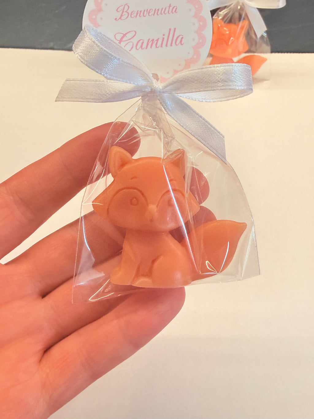 "TURTLE" SOAP with clear bag and custom tag