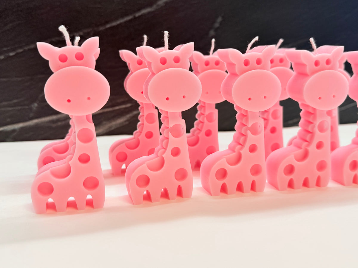 CANDELA "GIRAFFA" PROFUMATA, senza confezione