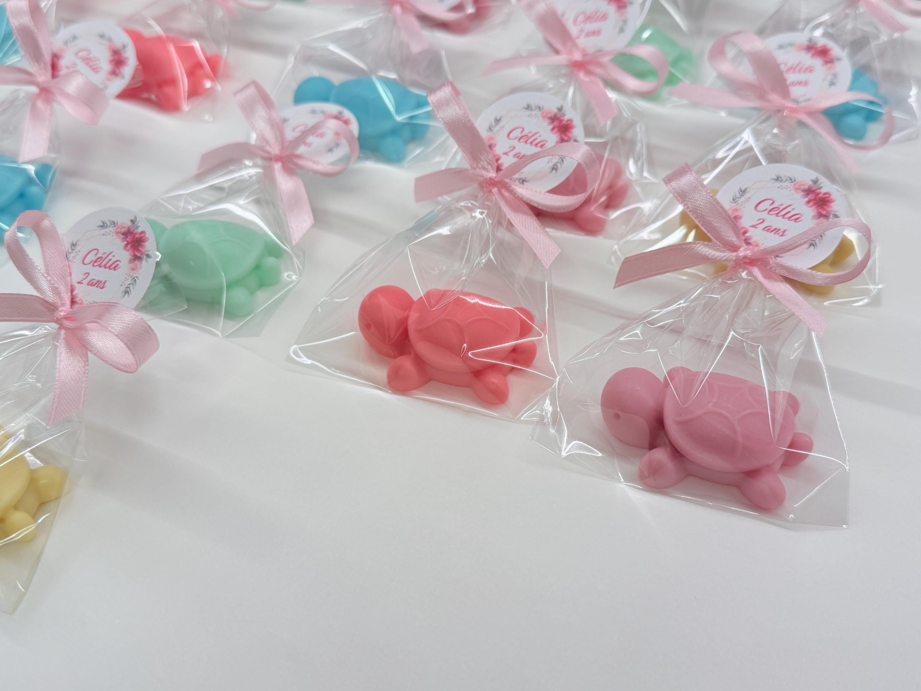 "TURTLE" SOAP with clear bag and custom tag