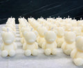 "BEAR" CANDLE WHITE, scented