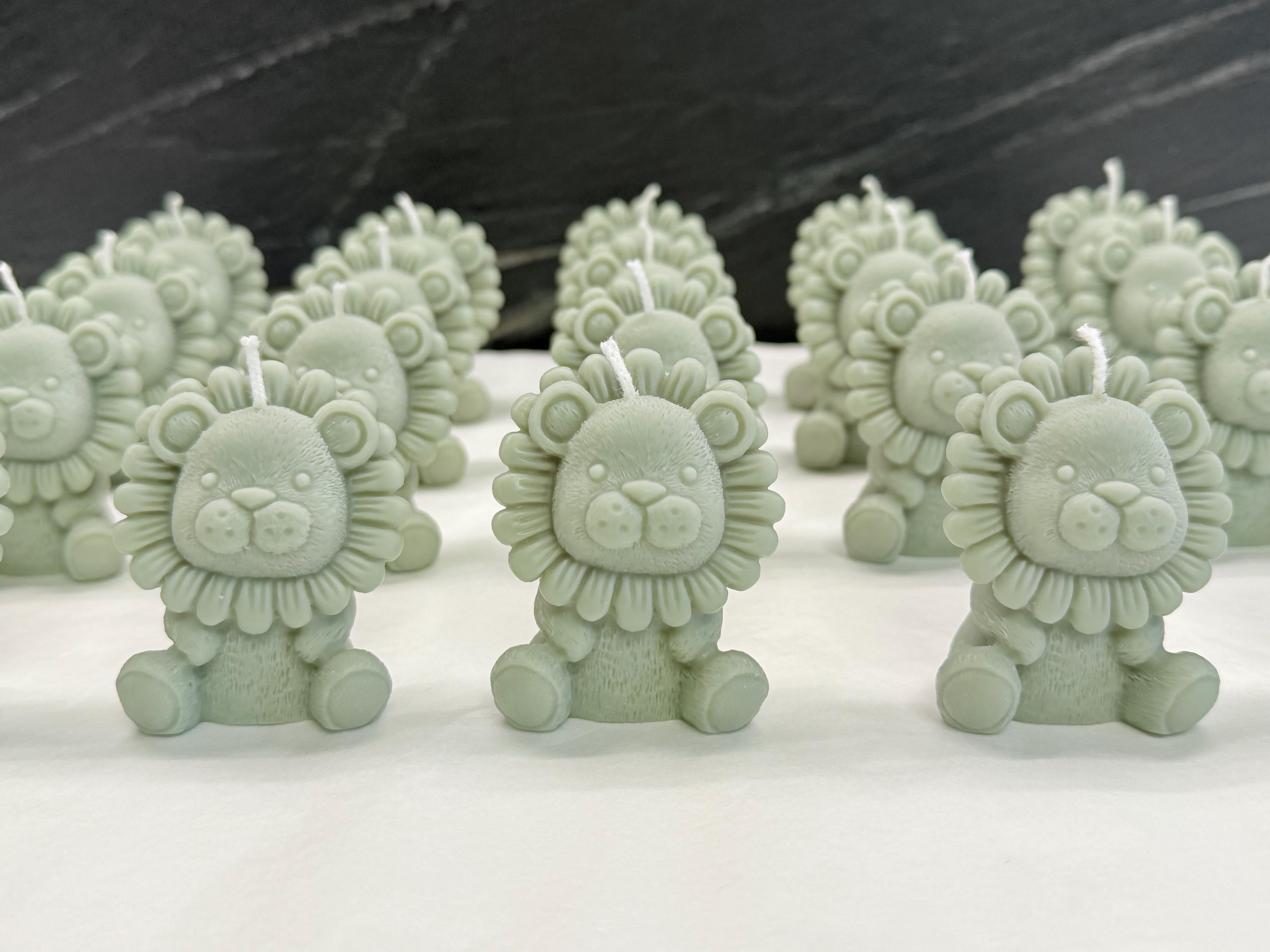 "LITTLE LION" ODORLESS CANDLE customisable