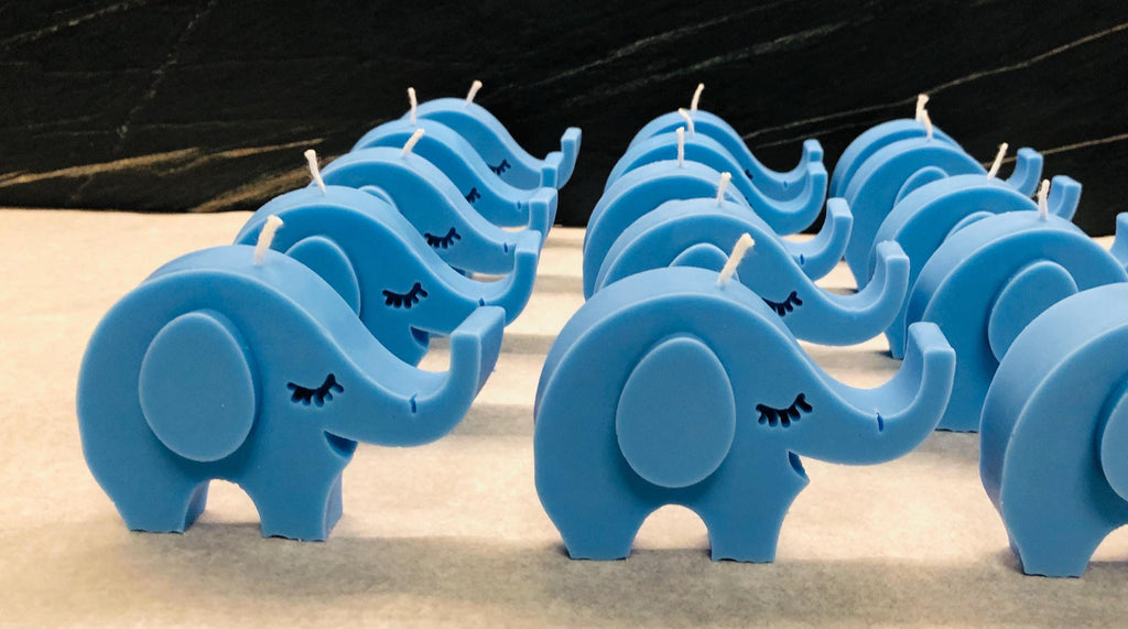 CANDLE "ELEPHANT" ODORLESS, without packaging