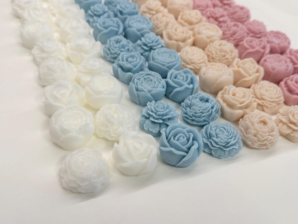 SAPONE MIX "PICCOLI FIORI" PERSONALIZZATI SENZA CONFEZIONE