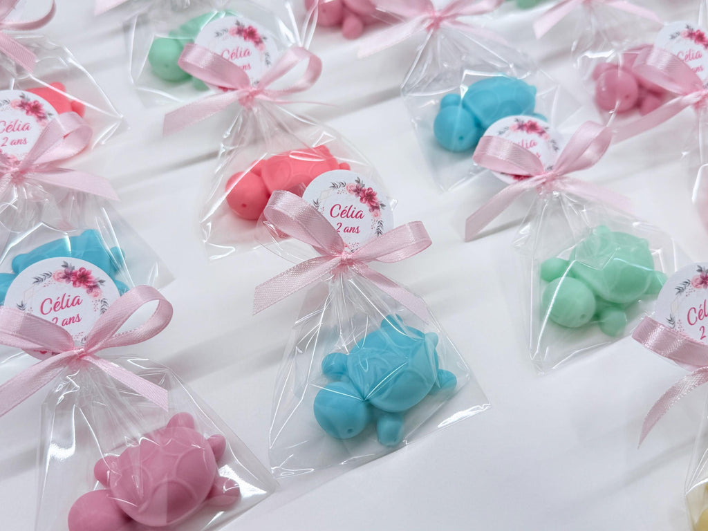"TURTLE" SOAP with clear bag and custom tag