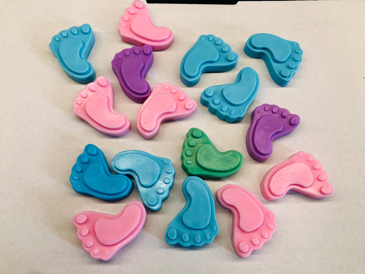 SAPONE "BABY PIEDINO" PERSONALIZZABILE, senza confezione