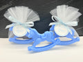 SAVON "CHEVAL à BASCLUE" avec tulle et étiquette personnalisée