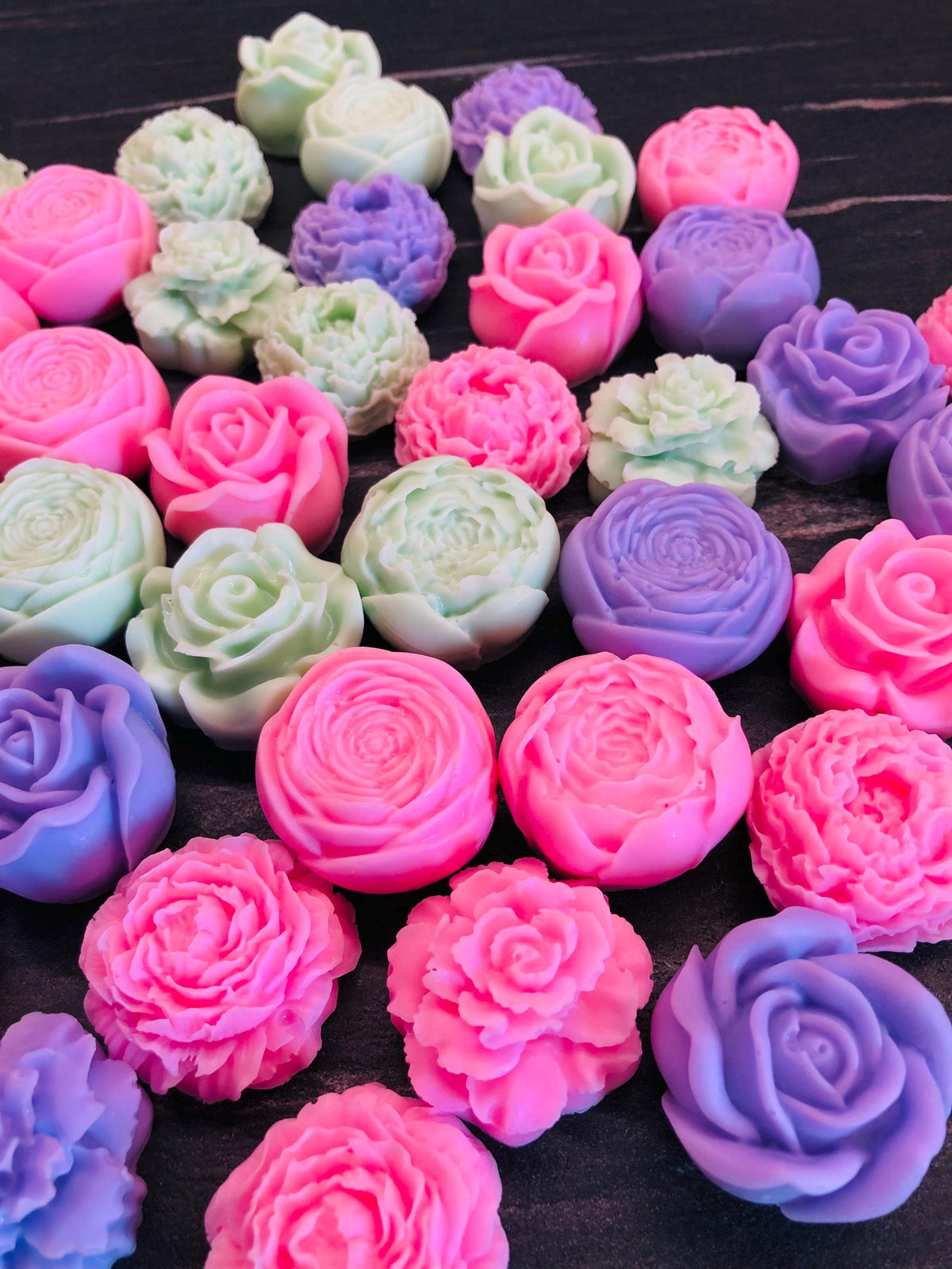 SAPONE MIX "PICCOLI FIORI" PERSONALIZZATI SENZA CONFEZIONE