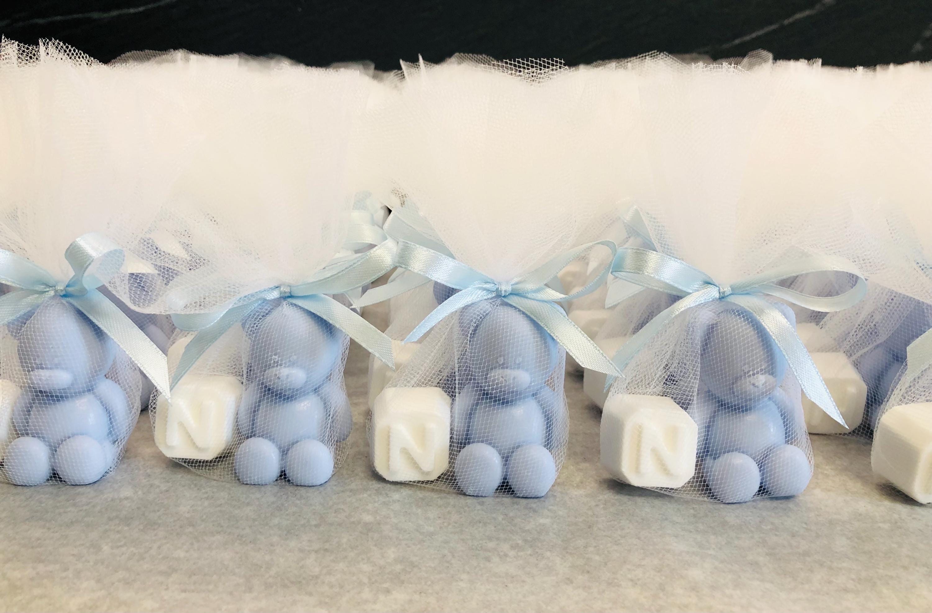 SAPONE "ORSETTO+ LETTERA" con Tulle e tag personalizzato