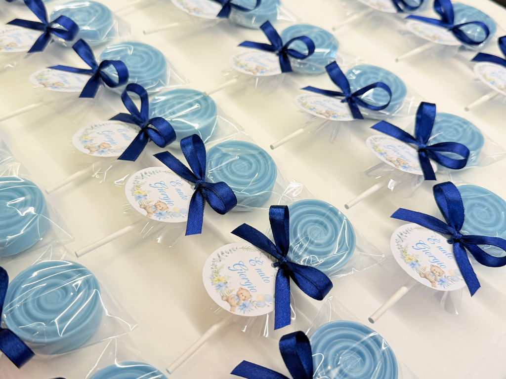 SAPONE "LECCA  LECCA" con sacchetto trasparente e tag personalizzato
