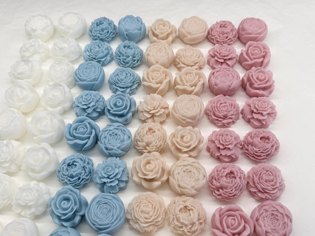 SAPONE MIX "PICCOLI FIORI" PERSONALIZZATI SENZA CONFEZIONE