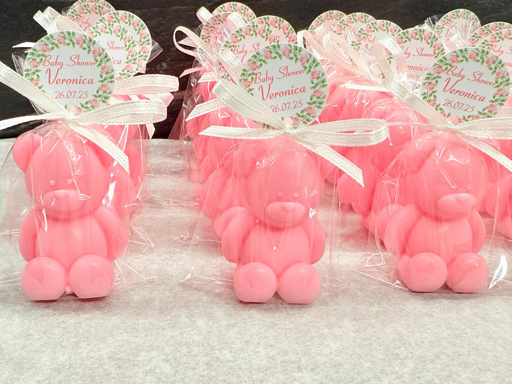 "ORSETTO" SOAP customized with transparent bag and personalized tag