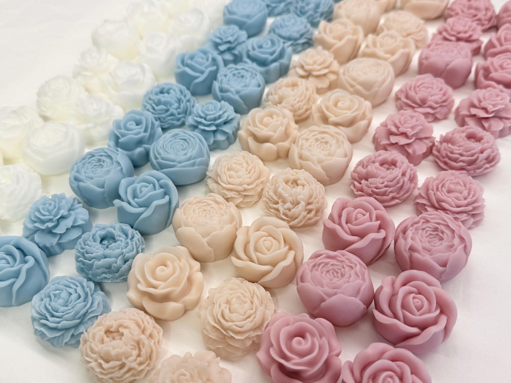 SAPONE MIX "PICCOLI FIORI" PERSONALIZZATI SENZA CONFEZIONE
