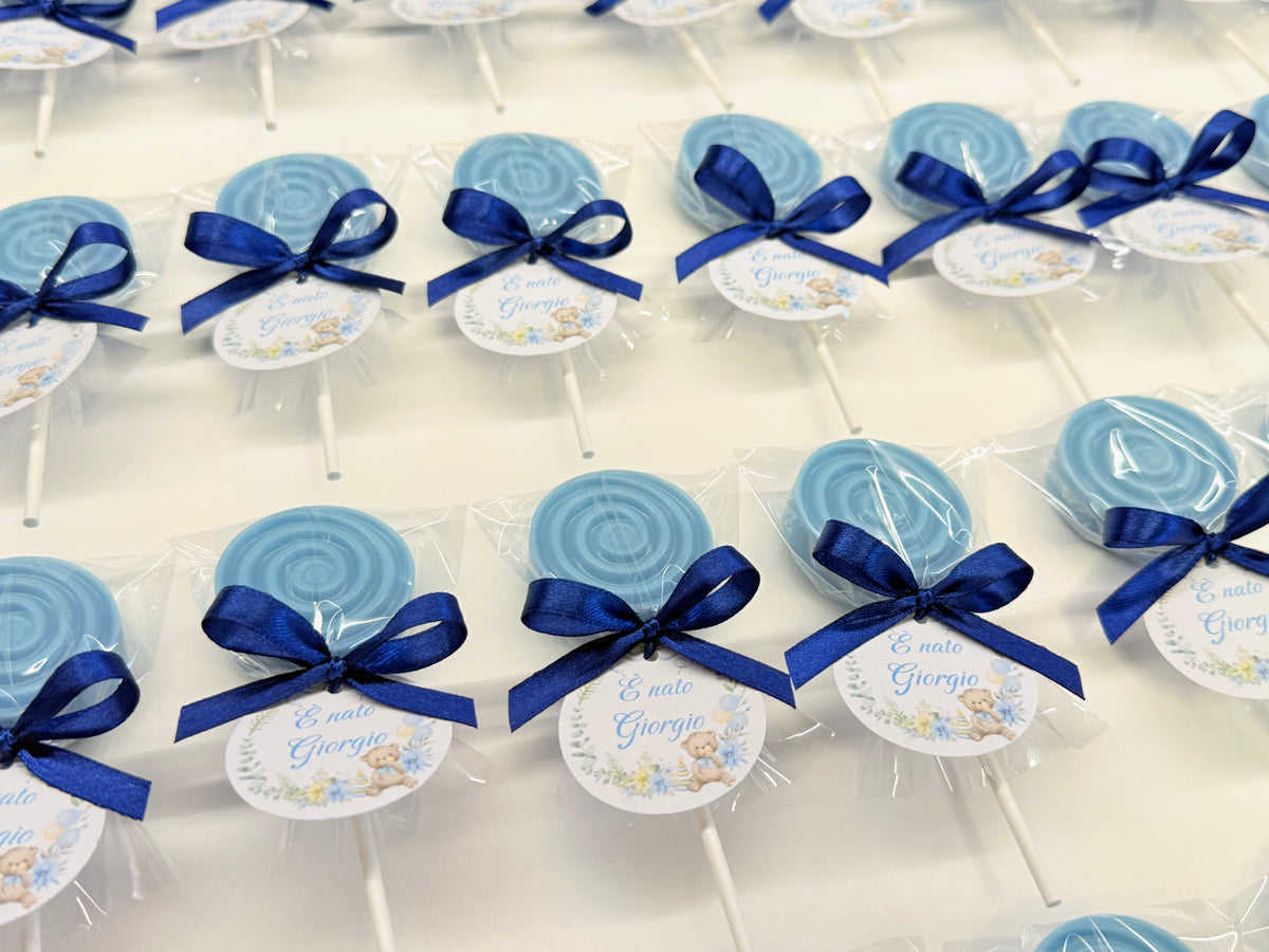 SAPONE "LECCA  LECCA" con sacchetto trasparente e tag personalizzato
