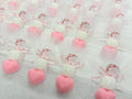 Heart-shaped Soap + Letter with Tulle, Confetti, and Personalized Tag