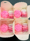 BOUGIE BOURGEON de PIVOINE Parfumée avec Boîte, Dragées et étiquette personnalisée/cadeaux de fin d'études/doctoresse