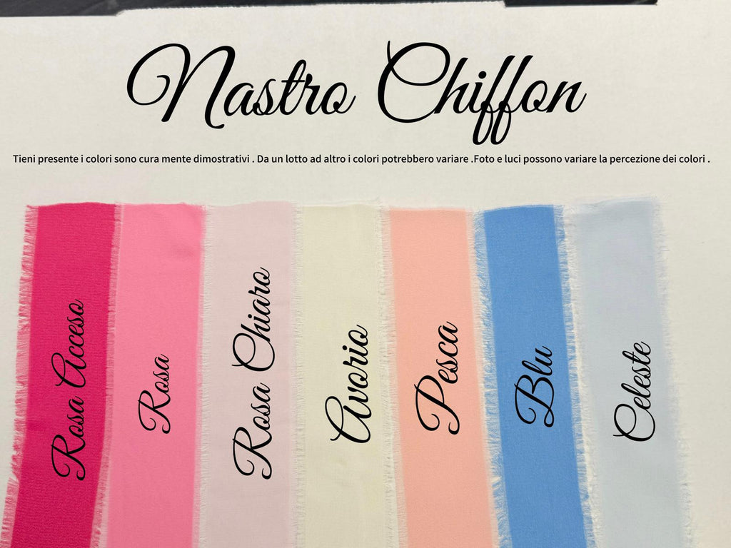 SAPONE "TRIS DI FIORELLINI" con sacchetto di organza, 3 Confetti al Cioccolato e Nastro Chiffon