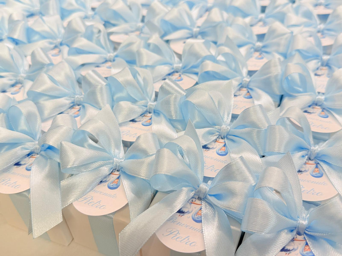 SAPONE MIX "ANIMALETTI" con scatola, Confetti e tag personalizzato