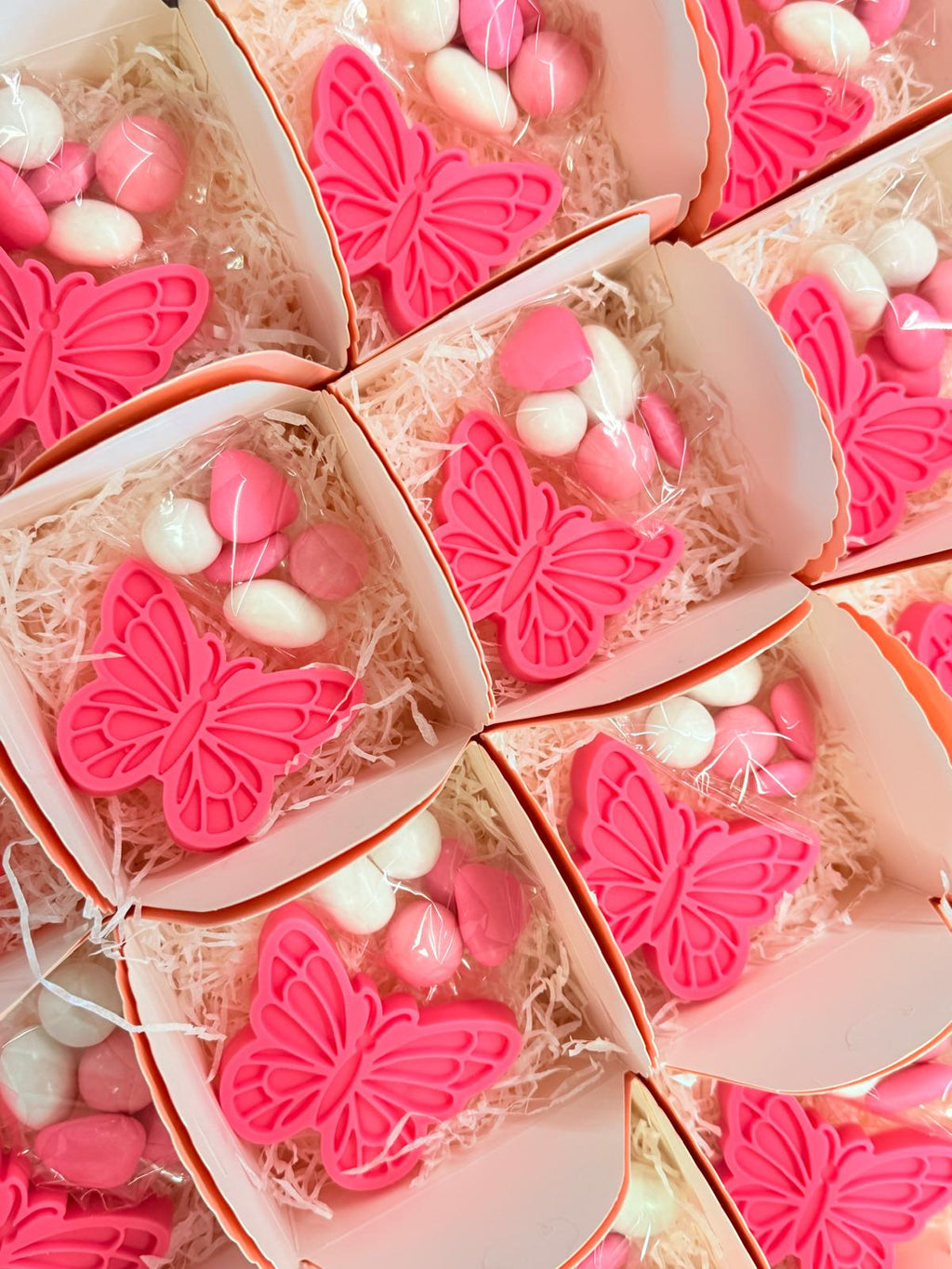SAPONE "FARFALLA ORIGAMI" con scatola, confetti e tag personalizzato