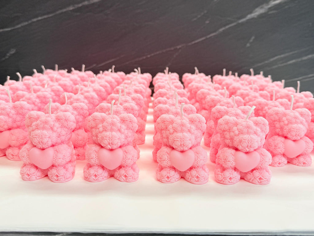 Personalized "Teddy Bear" Odorless Candle