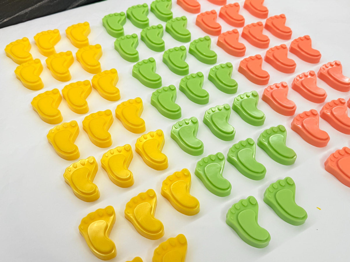 SAPONE "BABY PIEDINO" PERSONALIZZABILE, senza confezione