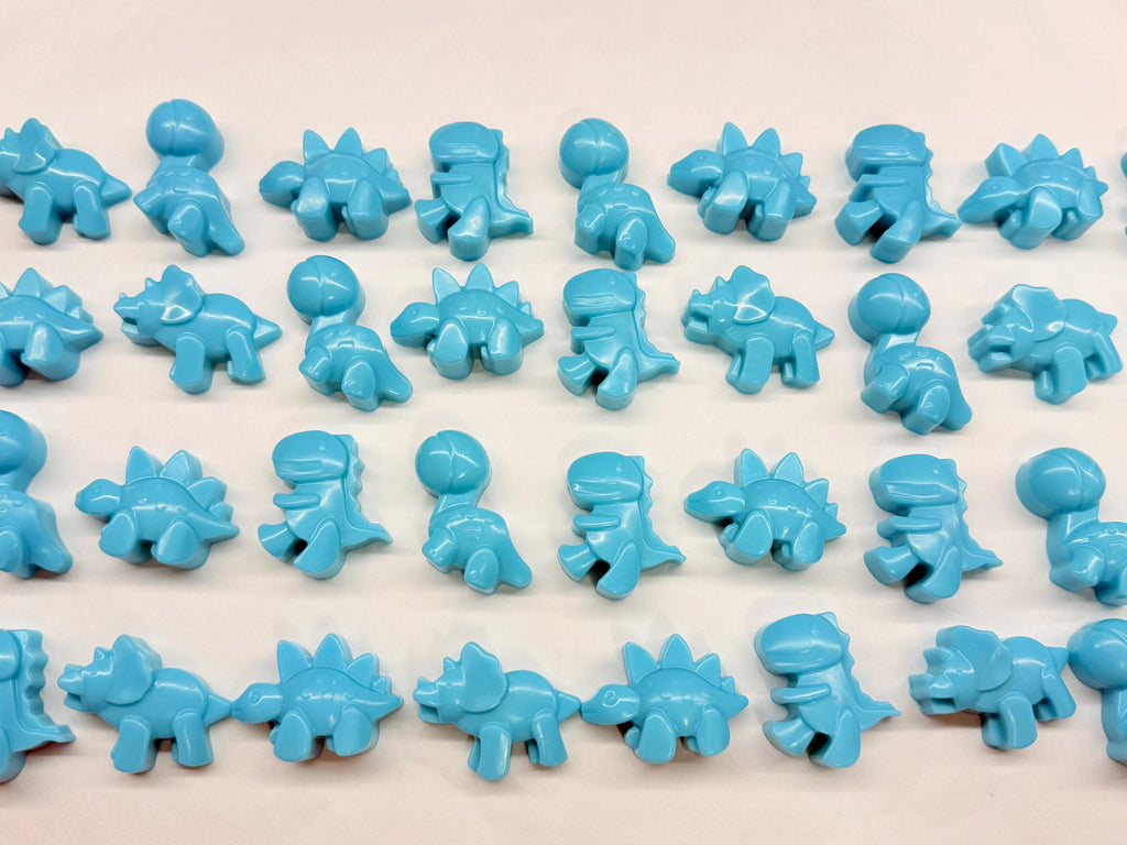 Mini "DINOSAUR" soaps with clear bag and personalized tag
