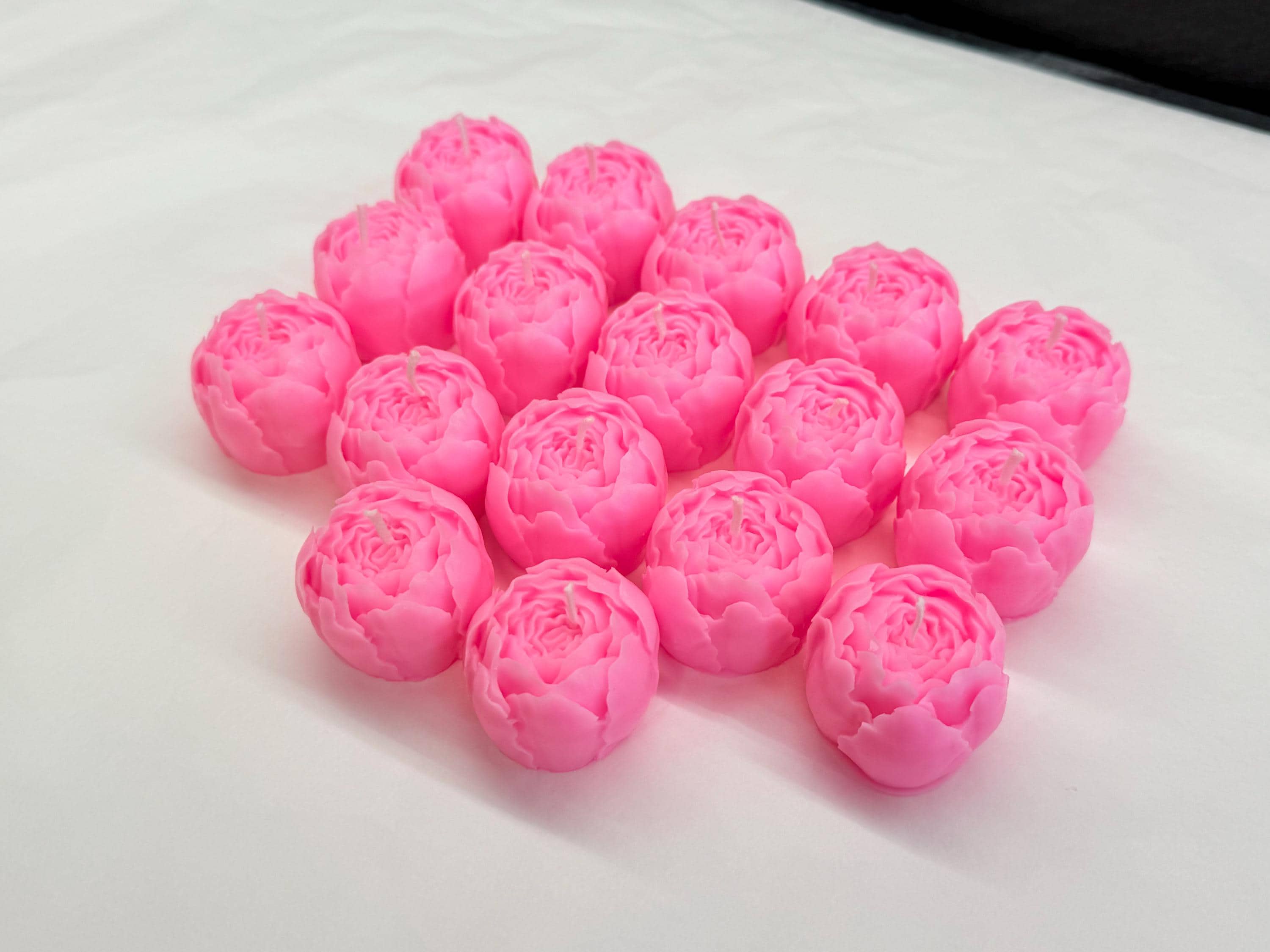 PEONY BUD unscented candle
