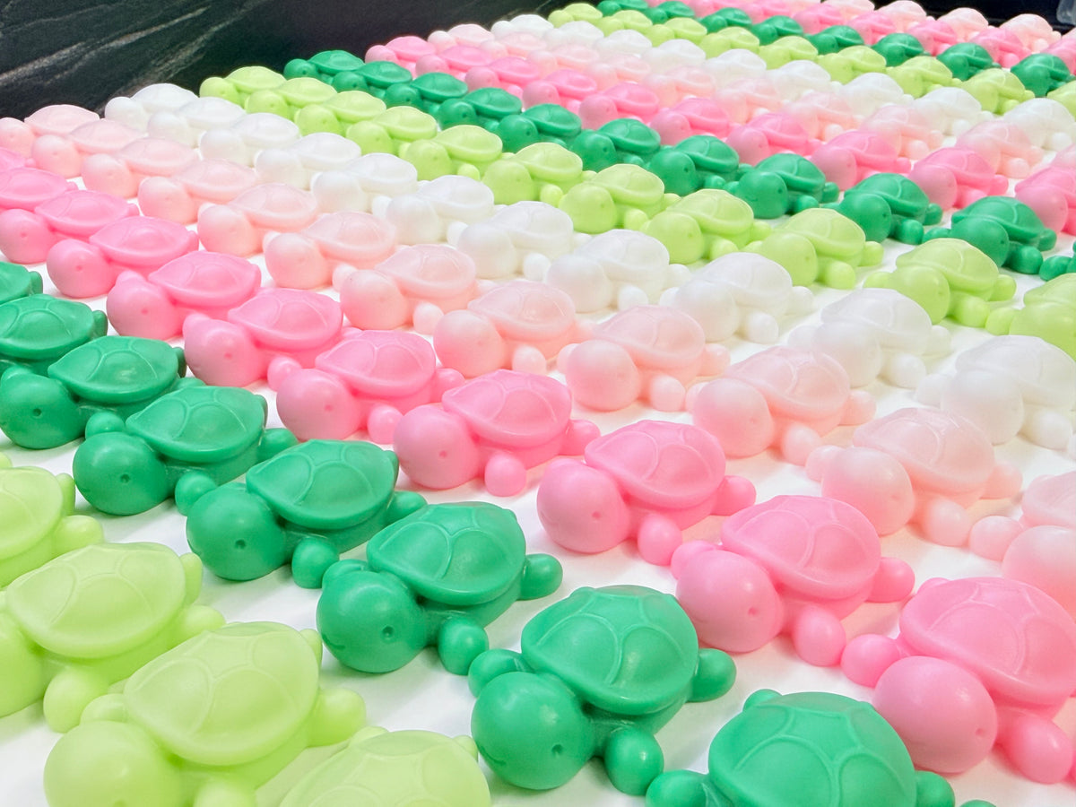 Sapone tartaruga personalizzato bomboniera battesimo nascita baby shower