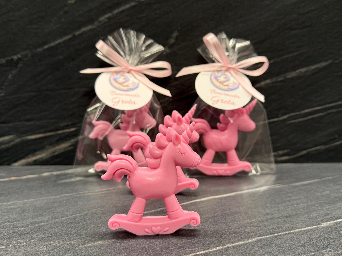 Sapone_unicorno_dondolo_artigianale_bomboniera_nascita_baby_shower_compleanno_bimbi